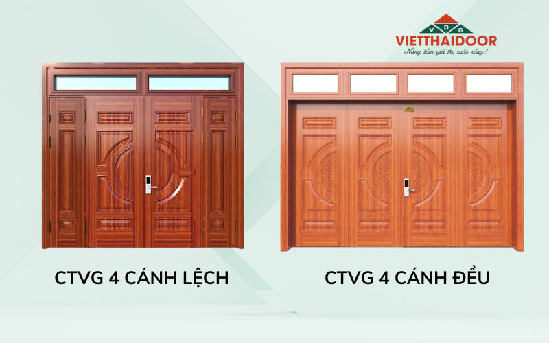 Mẫu Cửa Thép Vân Gỗ Mới Nhất 2024